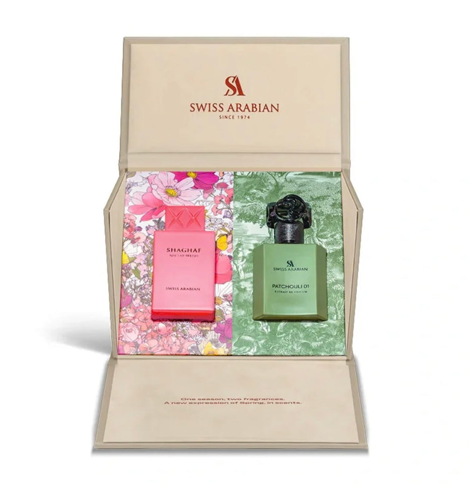 Coffret Nectar Blush & Patchouli 01 - Swiss Arabian